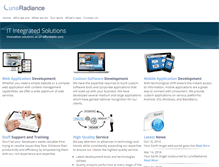 Tablet Screenshot of lunaradiance.com